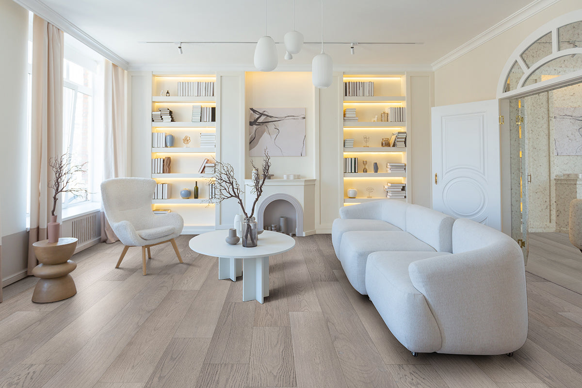 McCarran Bourland 9-1/2 x 86 in 5/8 in White Oak Engineered Hardwood