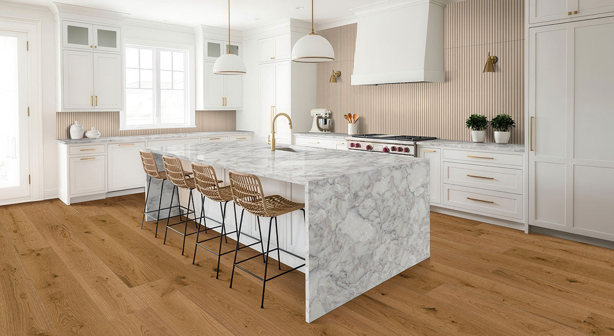 McCarran Leander Oak 9-1/2 x 86 in 5/8 in White Oak Engineered Hardwood