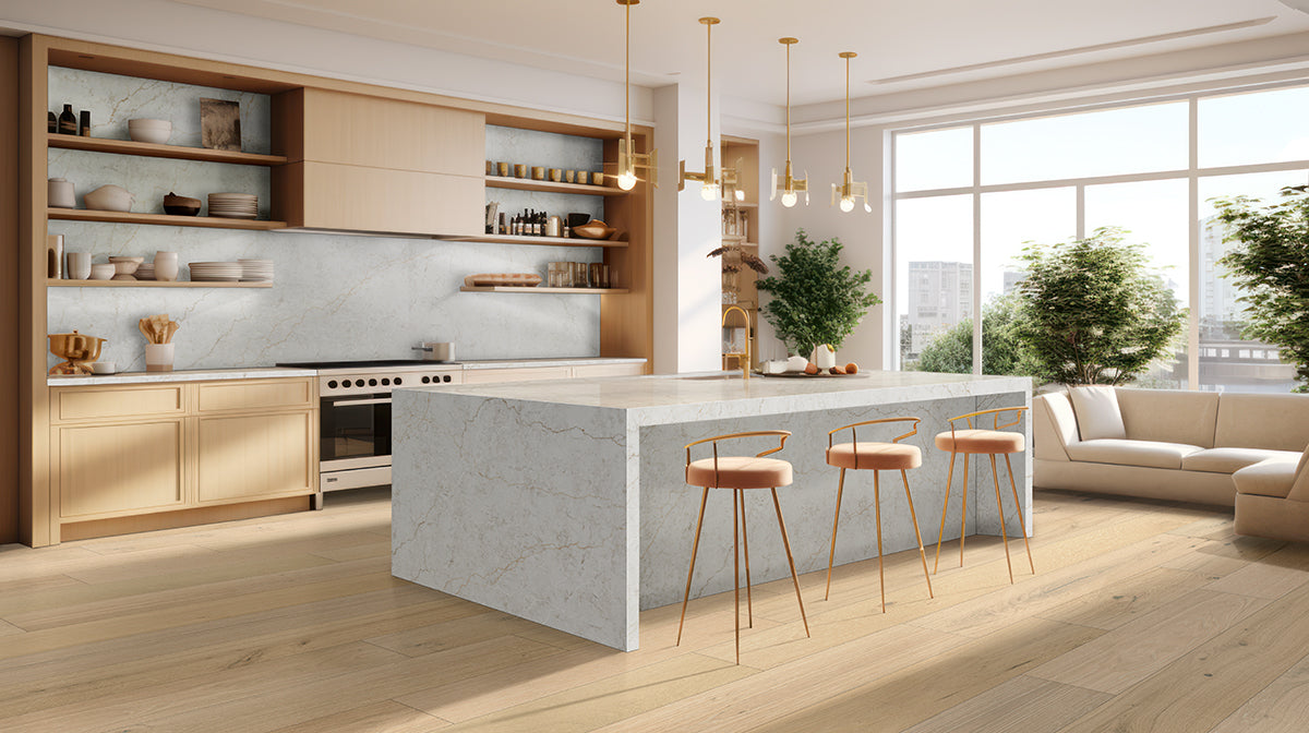 McCarran Whitlock 9-1/2 x 86 in 5/8 in White Oak Engineered Hardwood