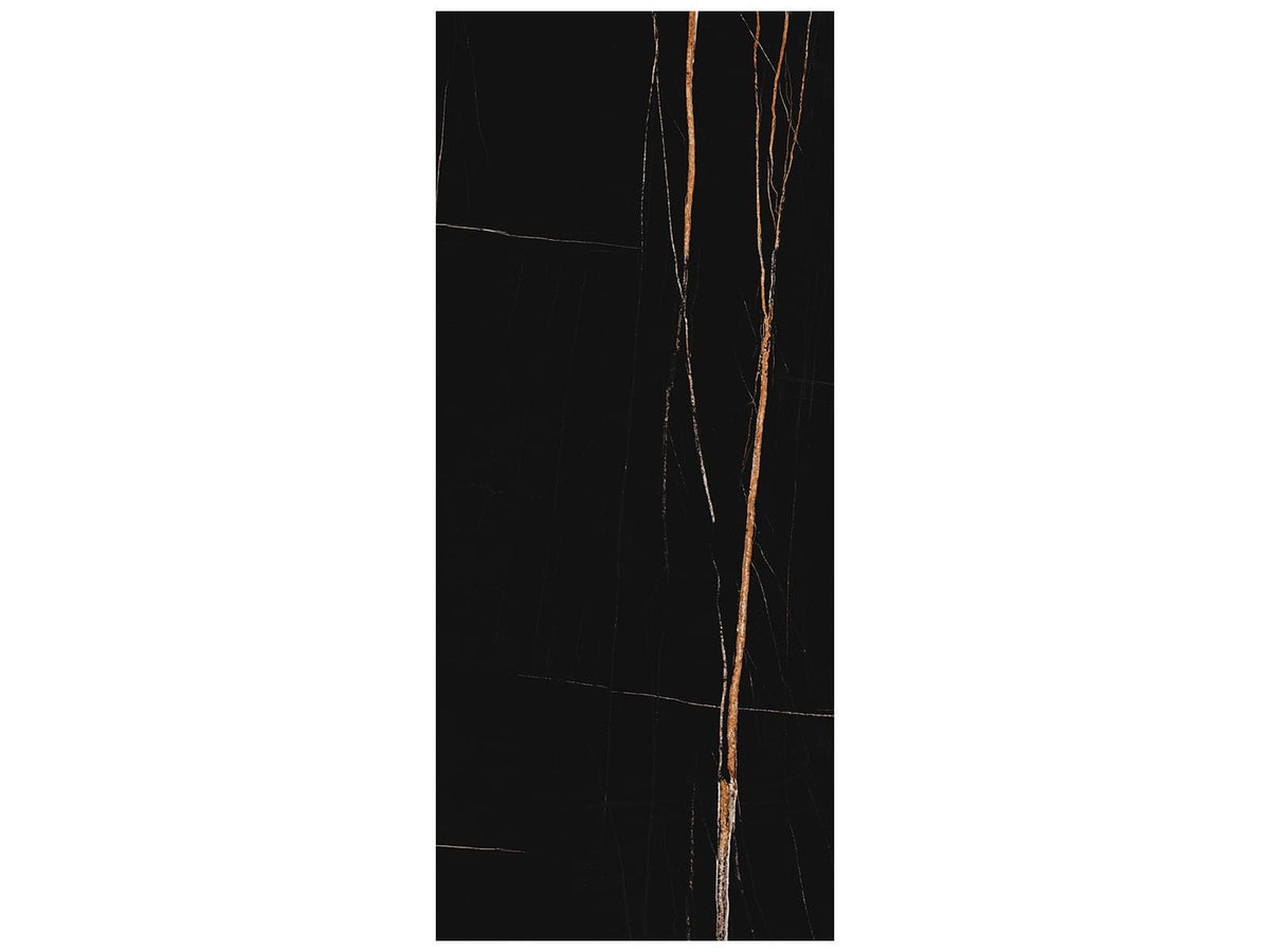 48 x 110 in Majesto Sahara Noir Honed Rectified Colorsync Sintered Slab 6 mm