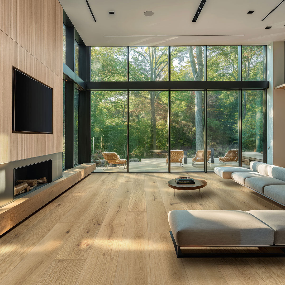 Ladson Montevideo Oak 7-1/2 x 75 in 1/2 in White Oak Engineered Hardwood