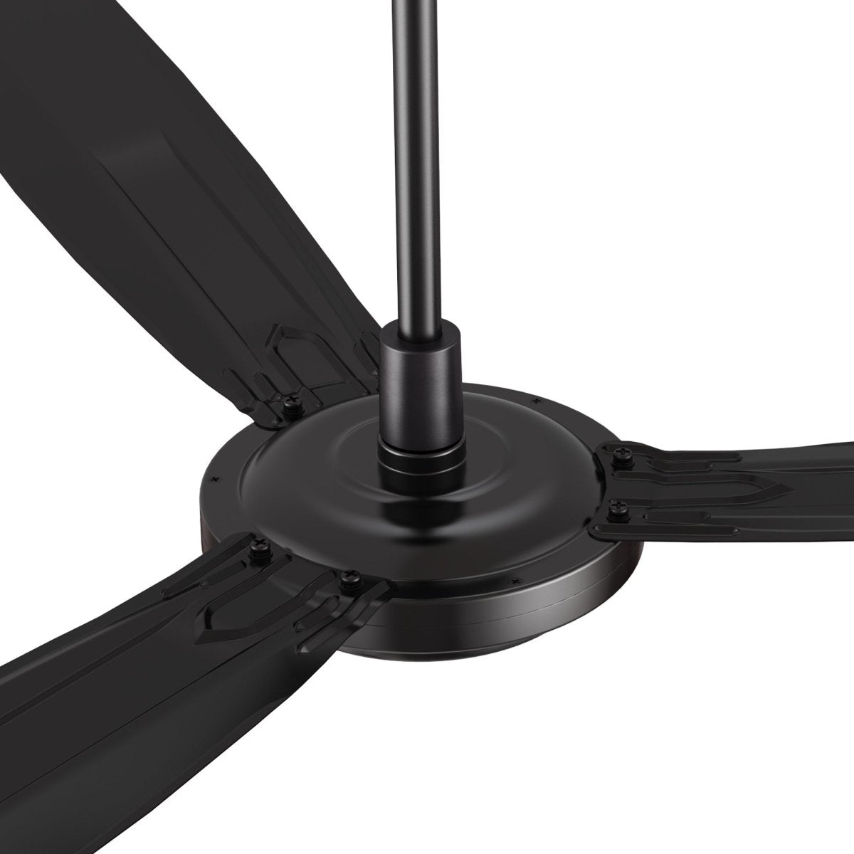 OBERON 56 inch 3 - Blade No Light Ceiling Fan with Remote - LEDMyPlace