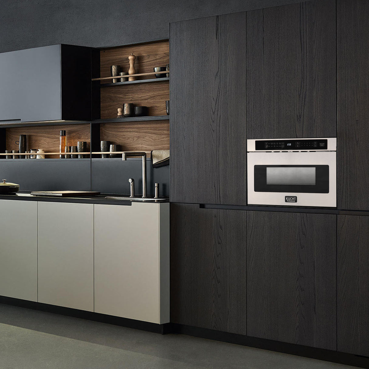 Kucht 24" 1 2 cu. ft. Built in Microwave Drawer