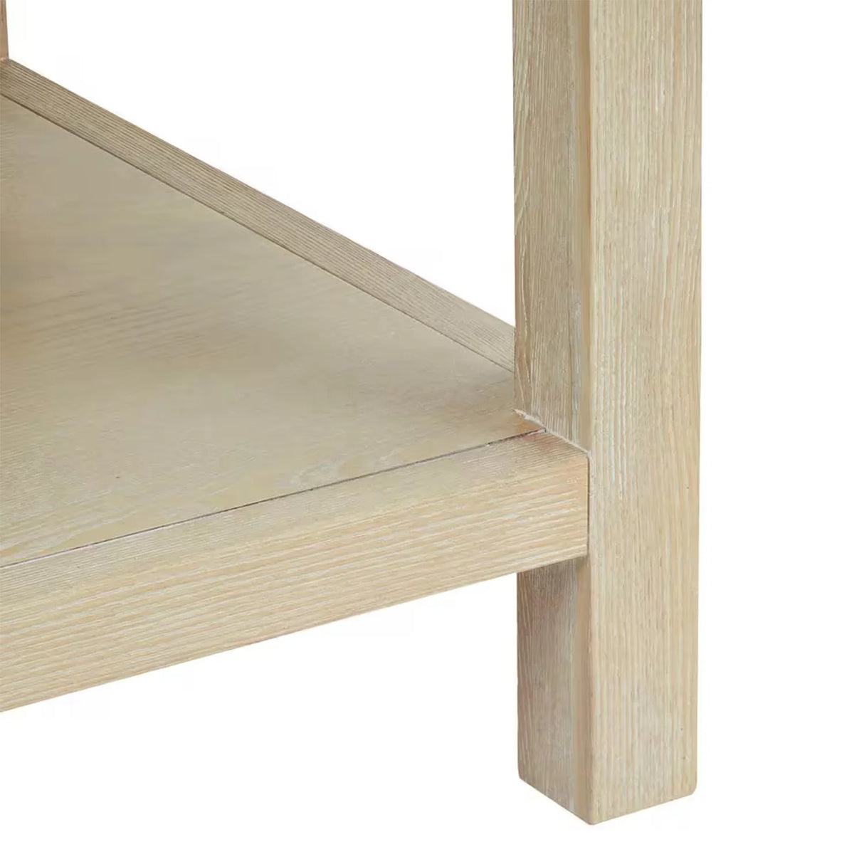 Salem Freestanding Solid Wood Bathroom Vanity With Carrara White Marble Sink Top & 4 In. Backsplash in Nature Wood Finish