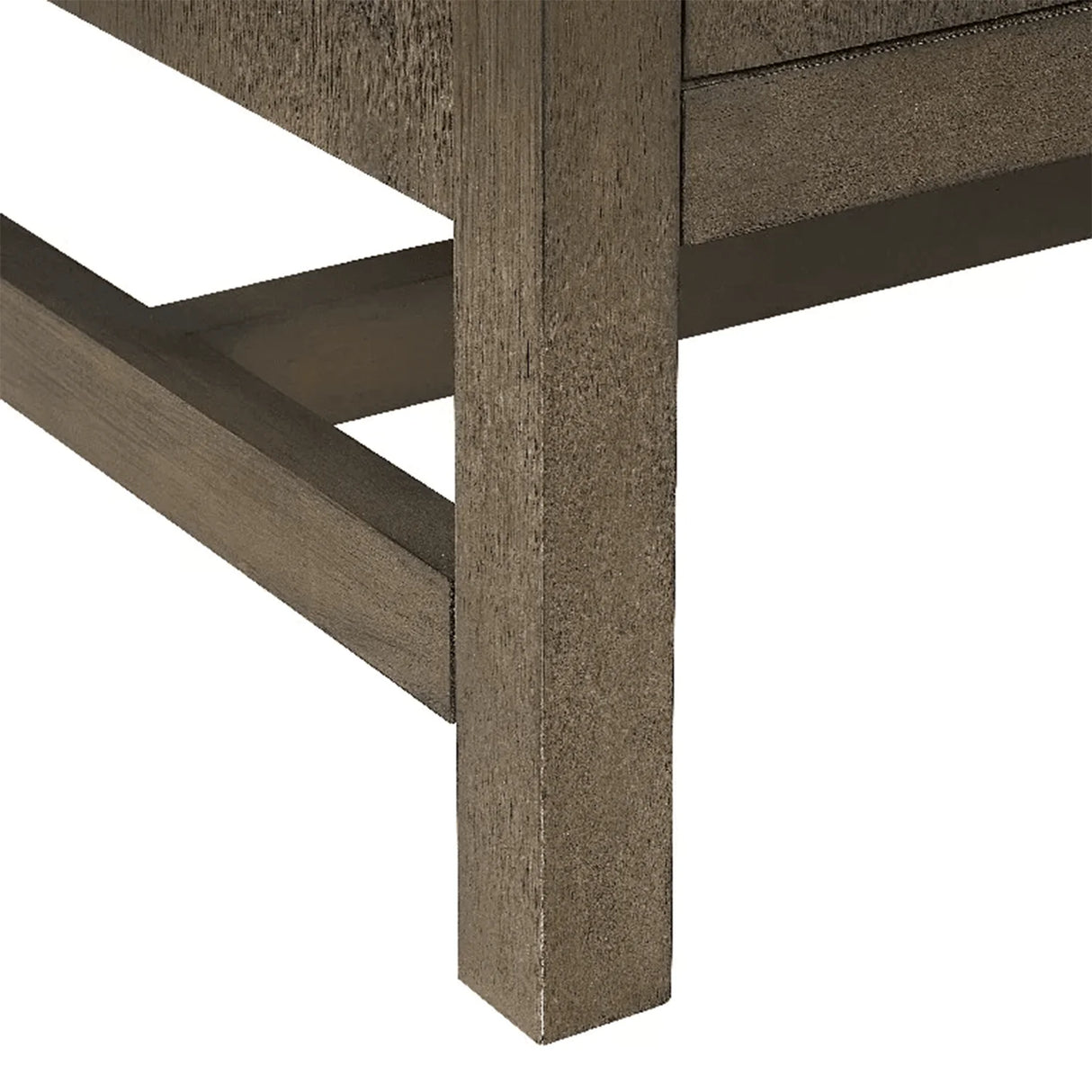 Solon Freestanding Solid Wood Bathroom Vanity with Calacatta Sintered Stone Sink Top with 4 In. Backsplash in Antique Elm Finish