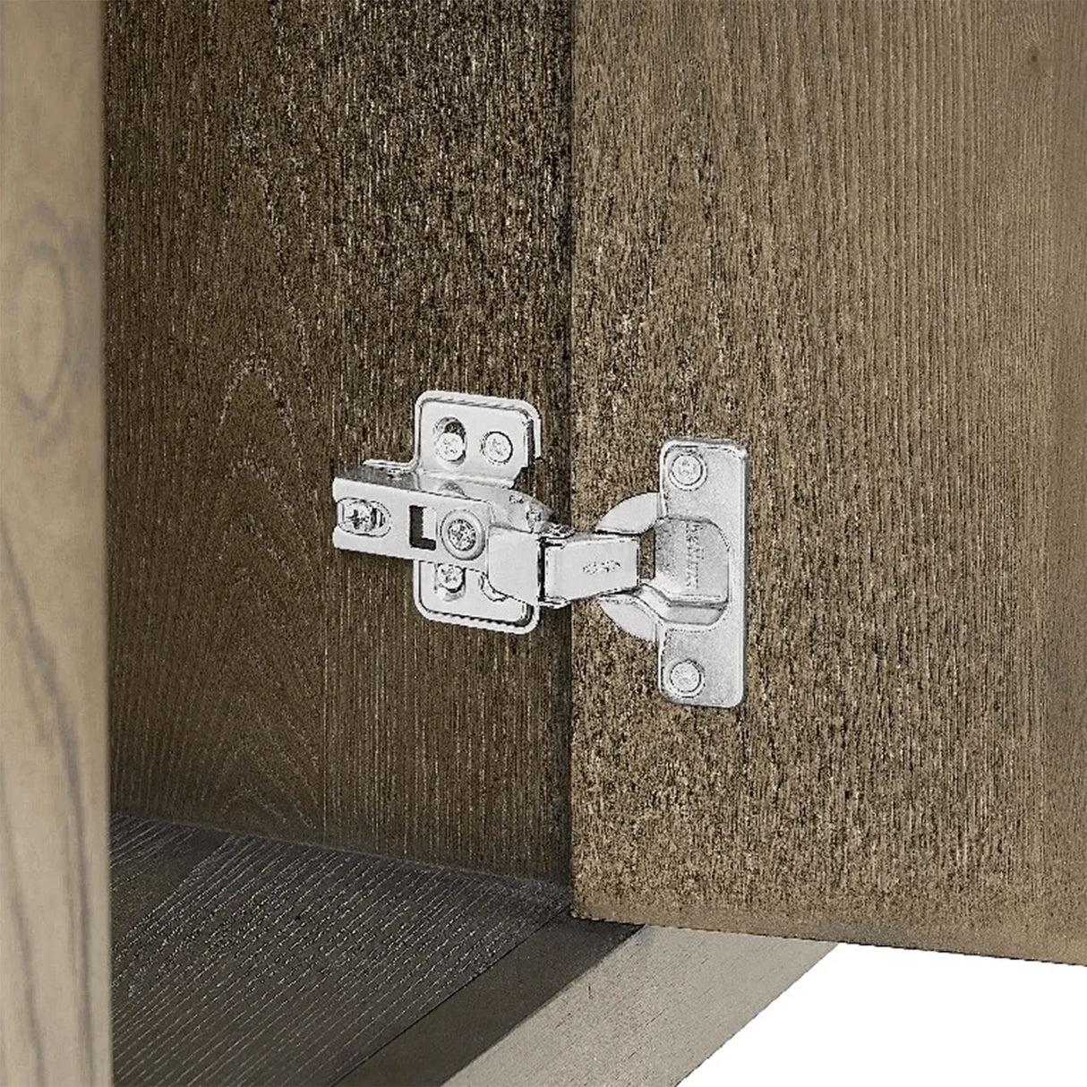 Solon Freestanding Solid Wood Bathroom Vanity with Calacatta Sintered Stone Sink Top with 4 In. Backsplash in Antique Elm Finish