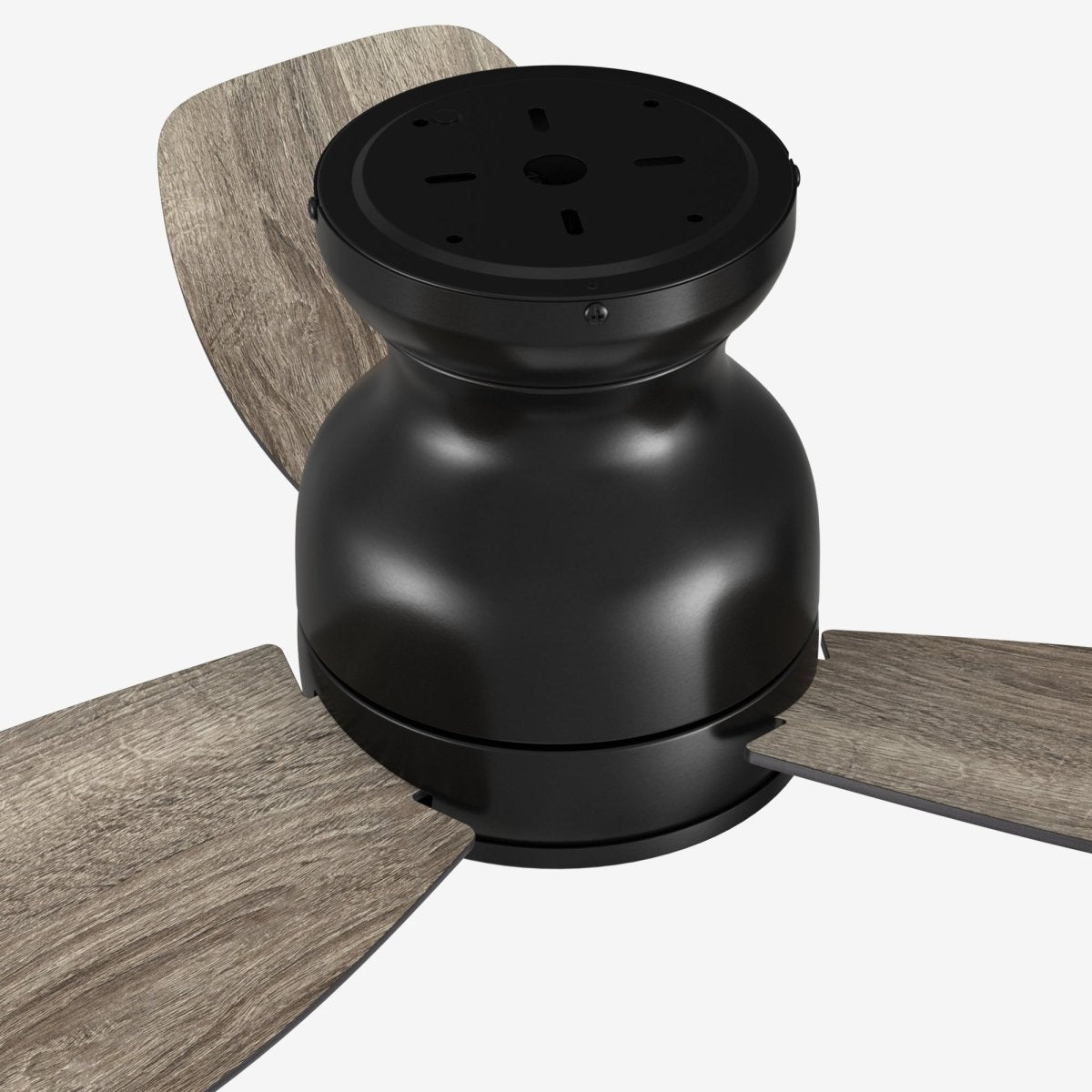 STANLEY 44 inch 3 - Blade Flush Mount No Light Ceiling Fan with Remote - LEDMyPlace