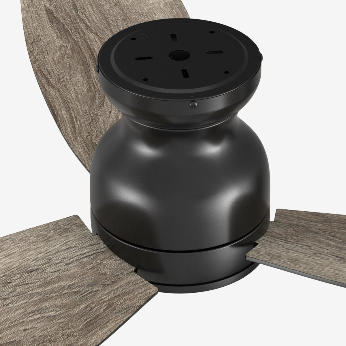 STANLEY 60 inch 3 - Blade Flush Mount No Light Ceiling Fan with Remote - LEDMyPlace