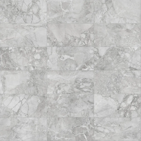 12 x 24 in Lumino Grigio Matte Pressed Glazed Porcelain Tile