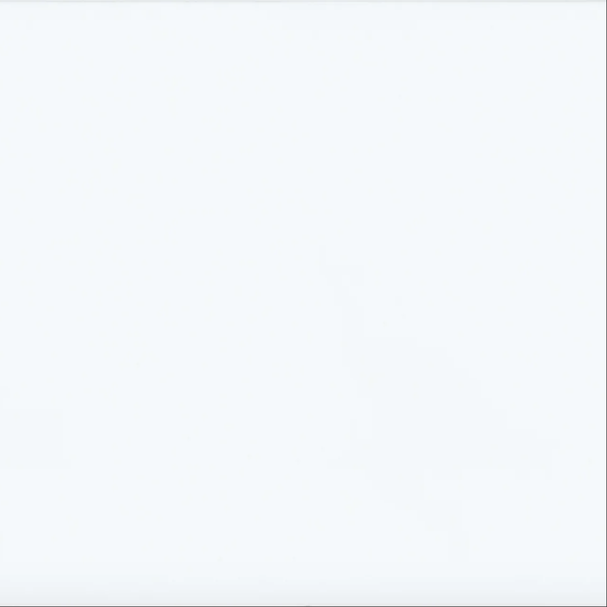 6 x 6 in Purity Ice Matte Pressed Glazed Ceramic Cove Base