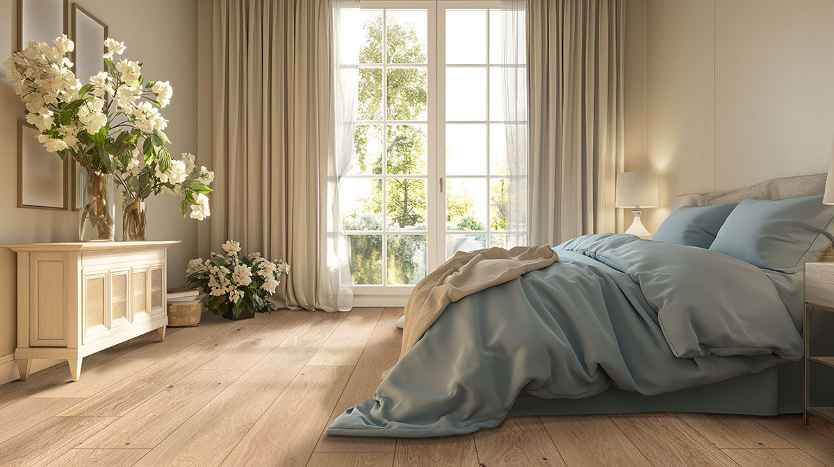 McCarran Tualatin Blonde 9-1/2 x 86 in 5/8 in White Oak Engineered Hardwood