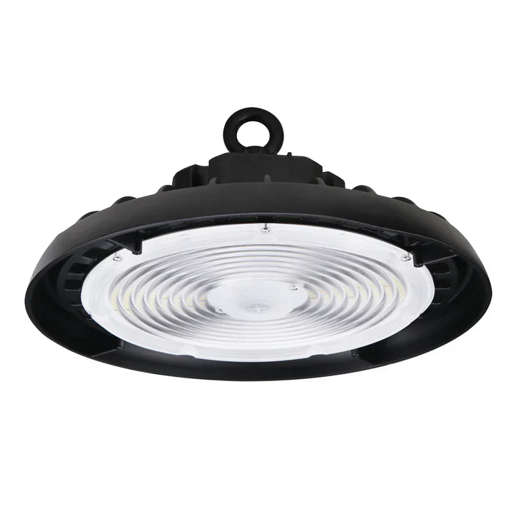 UFO LED High Bay Light - 150W, 4000K Cool White, 21750LM, UL DLC Listed, IP65 Rated, 1-10V Dim - For Warehouses, Retail Spaces, Workshops, Garages, Factories, Barns.