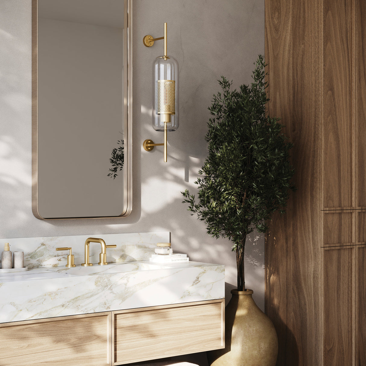 ZLINE Autograph Edition El Dorado Bath Faucet in Polished Gold (ELD-BF-PG)