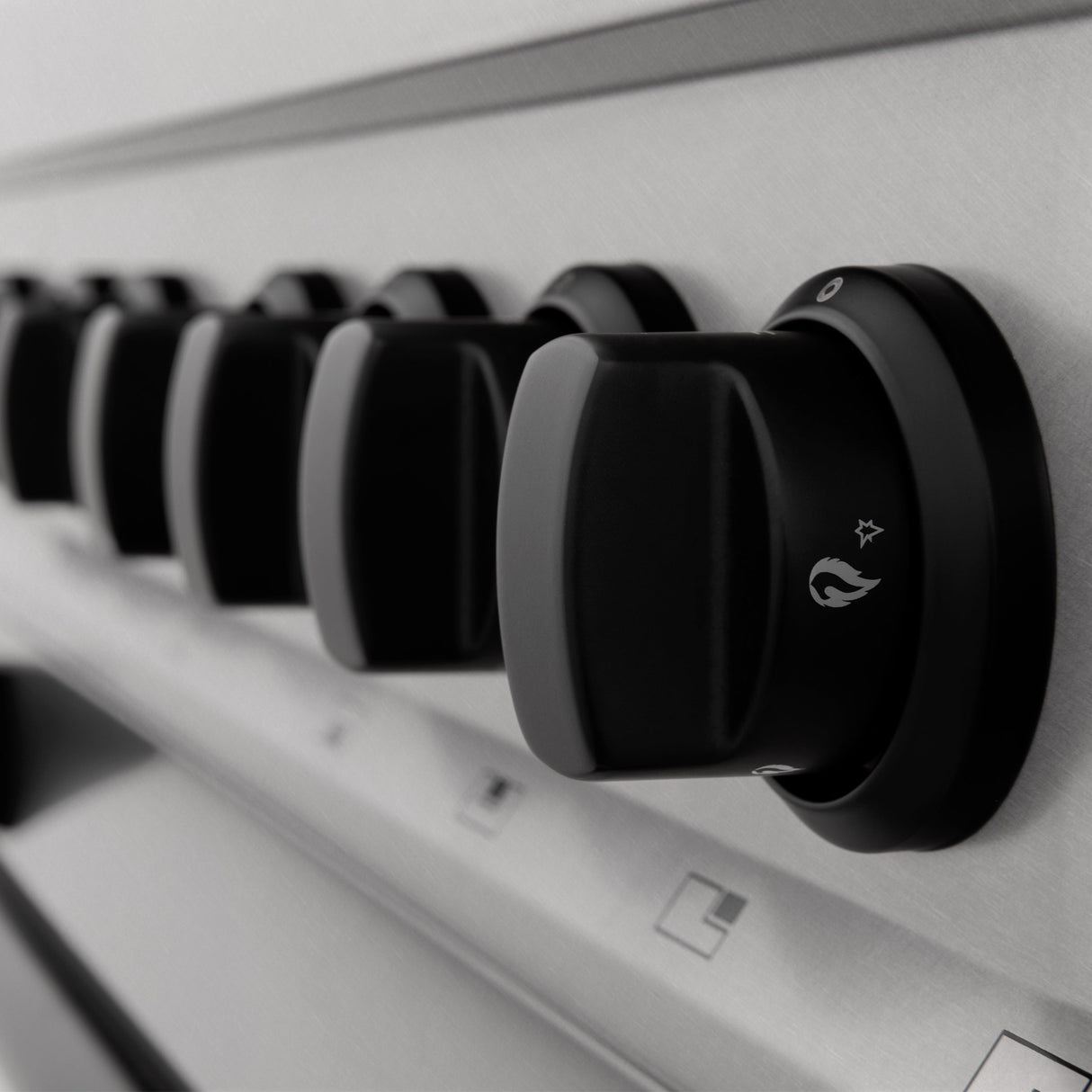 ZLINE Autograph Edition 60 in. 7.4 cu. ft. Legacy Dual Fuel Range with 9 Burner Gas Cooktop and 2 Electric Convection Ovens in Satin Stainless Steel and Matte Black Accents (RASZ-SN-60-MB)