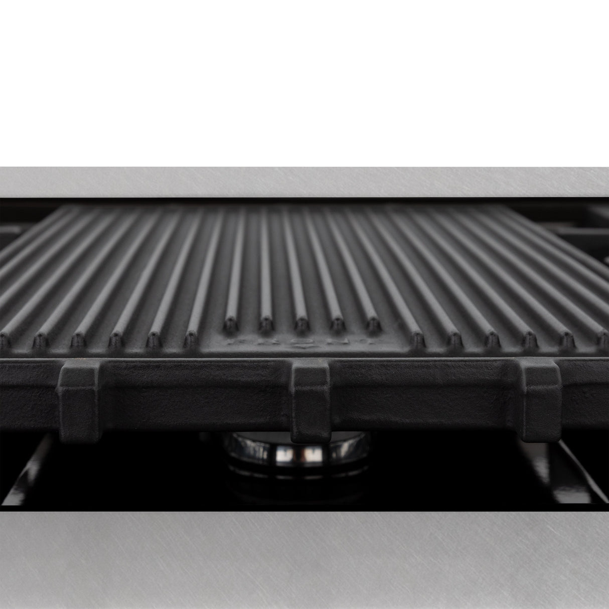ZLINE Autograph Edition 48 in. 6.0 cu. ft. Legacy Dual Fuel Range with 7 Burner Gas Cooktop and 2 Electric Ovens in Satin Stainless Steel with Black Matte Doors and Polished Gold Accents (RASZ-BLM-48-G)