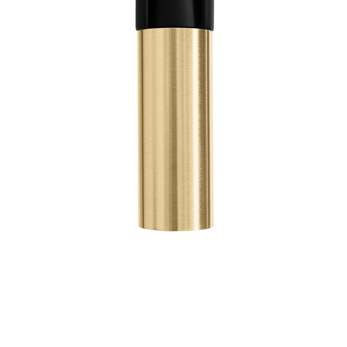 ZLINE Autograph Edition Sierra Pull Down Spring Single Handle Kitchen Faucet in Matte Black and Champagne Bronze (SRA-KF-ZMBCB)