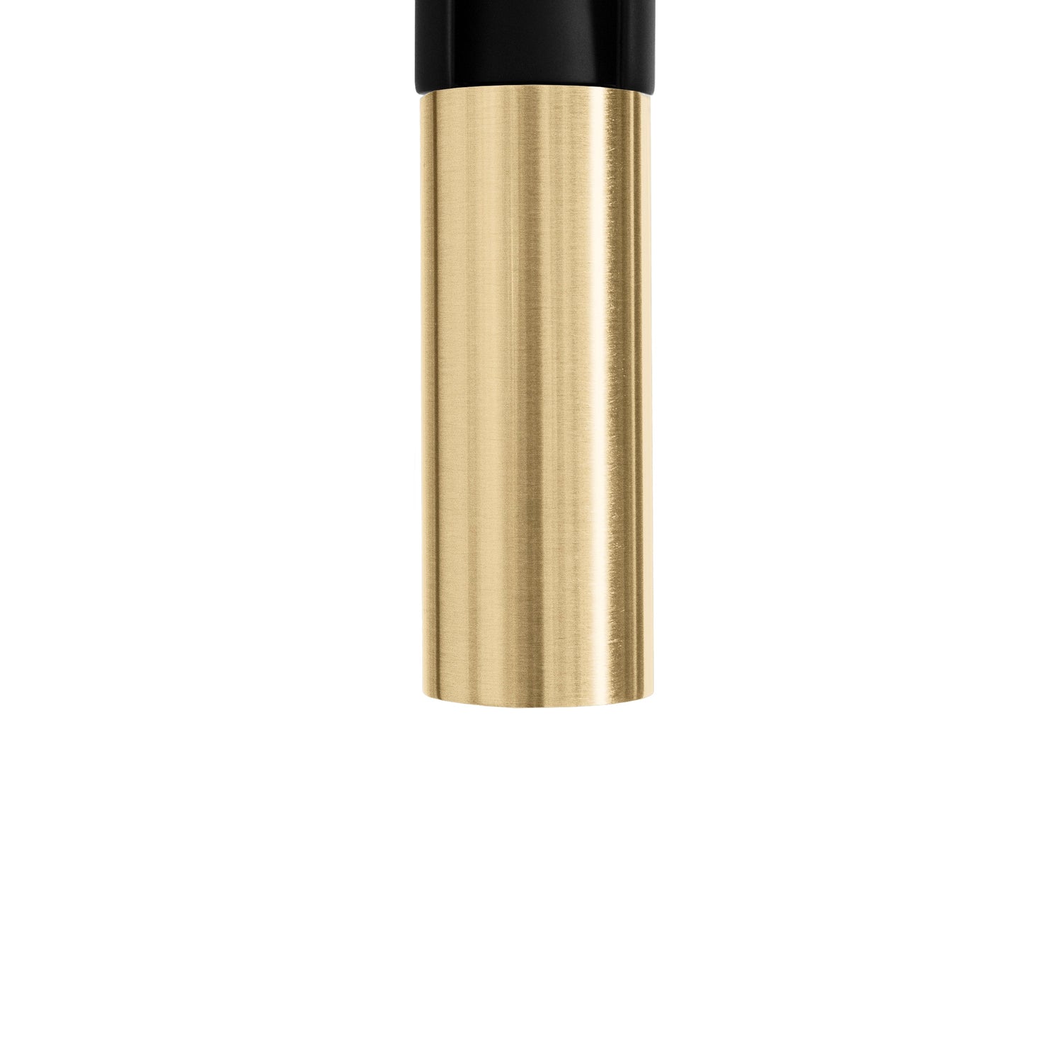 ZLINE Autograph Edition Sierra Pull Down Spring Single Handle Kitchen Faucet in Matte Black and Champagne Bronze (SRA-KF-ZMBCB)