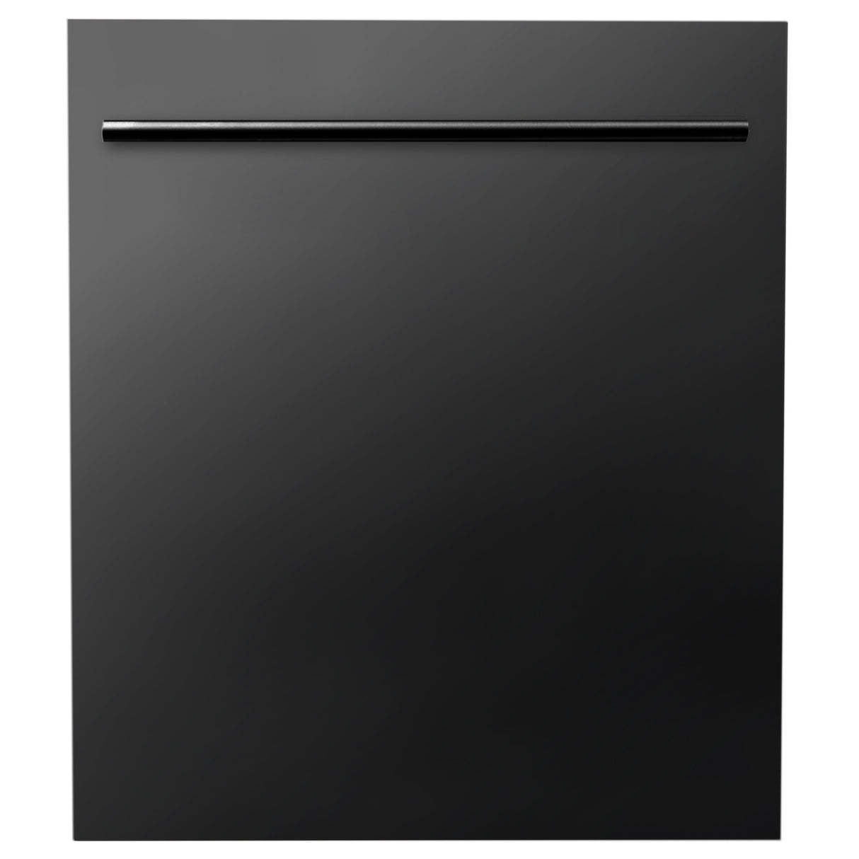 ZLINE 24" Dishwasher Panel in Black Stainless Steel with Modern Handle (DP-BS-H-24)