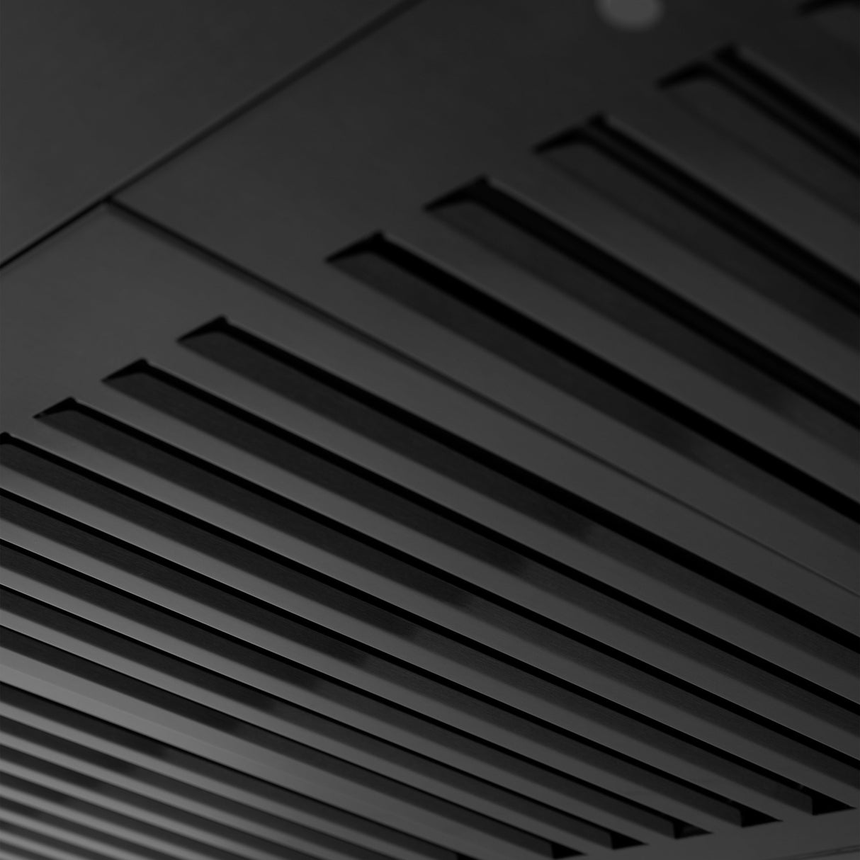 36" ZLINE CrownSound™Ducted Vent Wall Mount Range Hood in Black Stainless Steel with Built-in Bluetooth Speakers (BSKENCRN-BT-36)