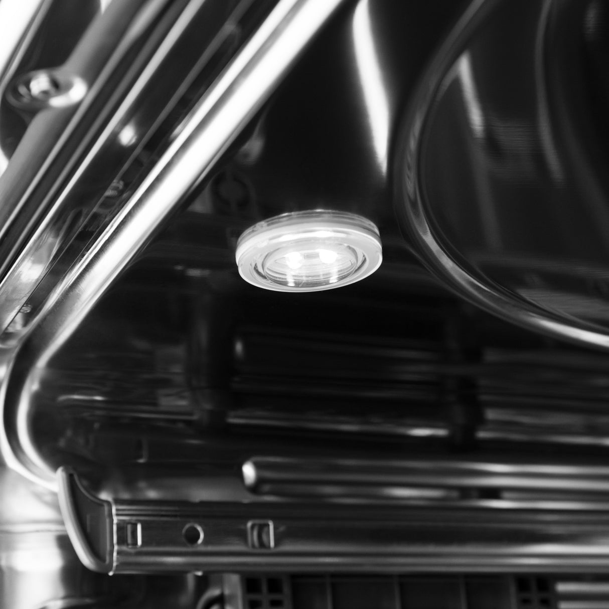 ZLINE 24" Monument Series 3rd Rack Top Touch Control Dishwasher in Custom Panel Ready with Stainless Steel Tub, 45dBa (DWMT-24)