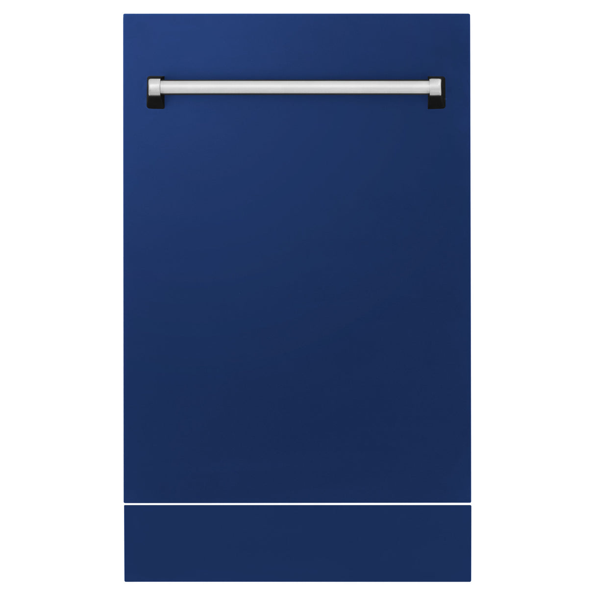 ZLINE 18" Tallac Dishwasher Panel in Blue Gloss with Traditional Handle (DPV-BG-18)
