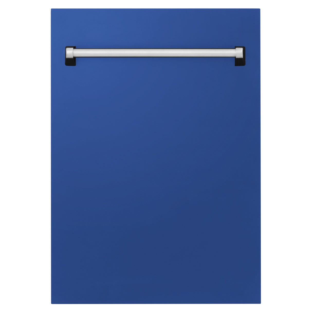 ZLINE 18" Tallac Dishwasher Panel in Blue Matte with Traditional Handle (DPV-BM-18)