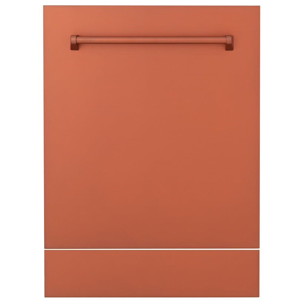 ZLINE 24" Tallac Dishwasher Panel in Copper with Traditional Handle (DPV-C-24)