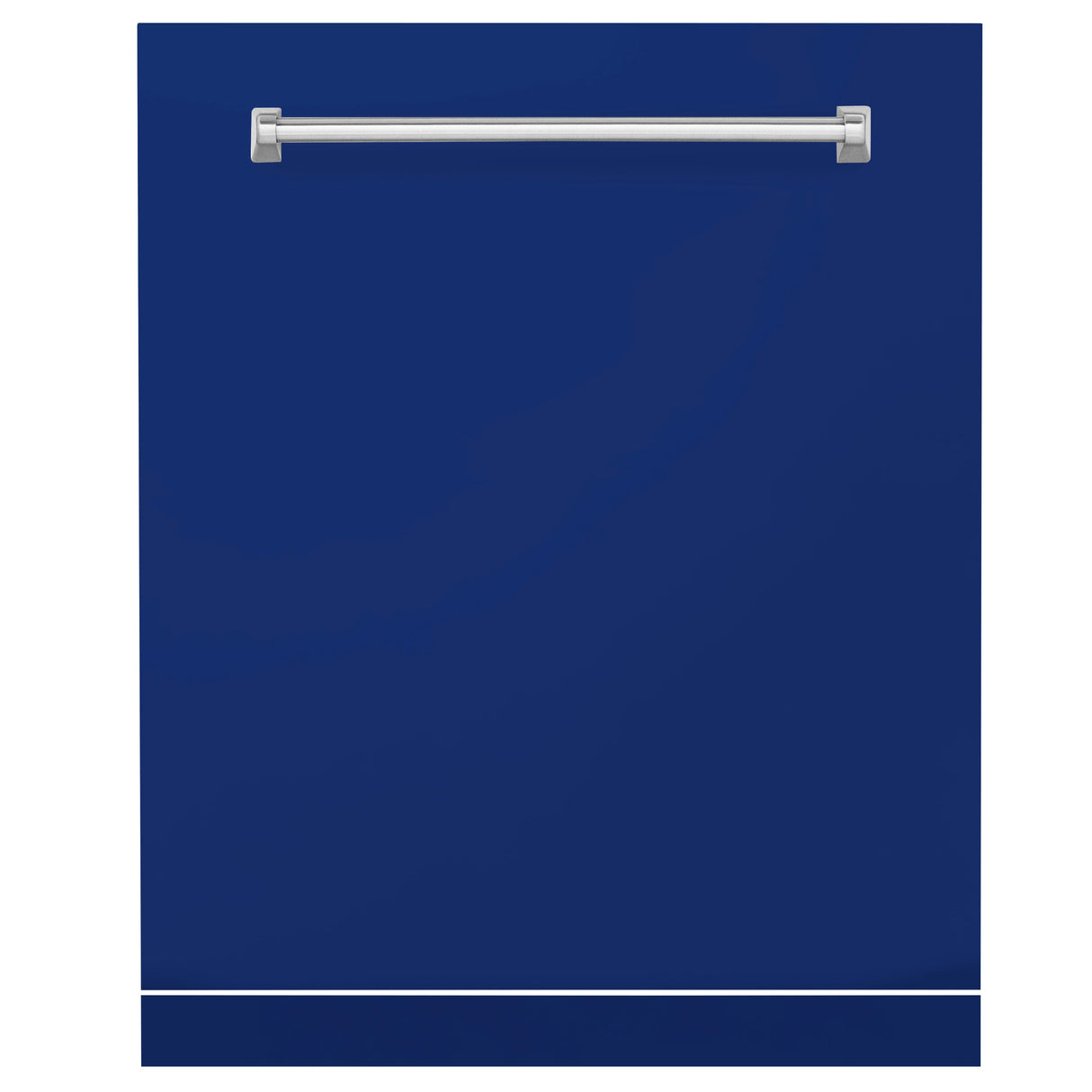 ZLINE 24" Monument Dishwasher Panel in Blue Gloss with Traditional Handle (DPMT-BG-24)