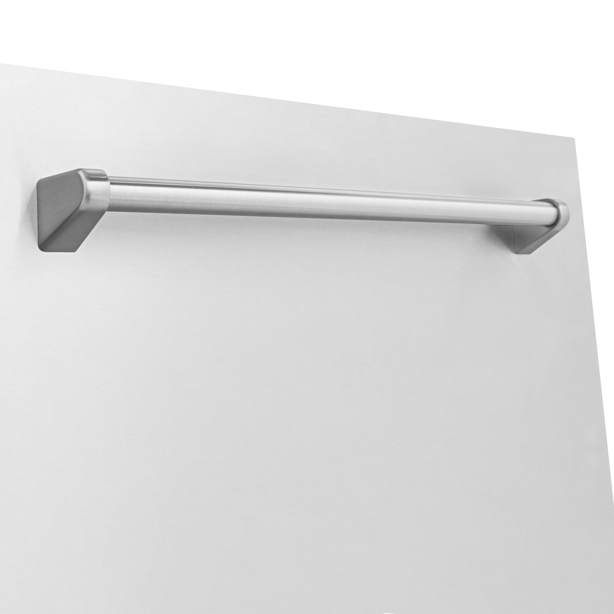 ZLINE 24" Monument Dishwasher Panel in Stainless Steel with Traditional Handle (DPMT-304-24)