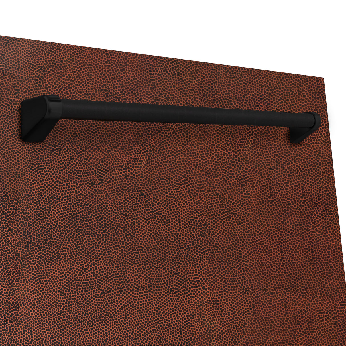 ZLINE 24" Monument Dishwasher Panel in Hand Hammered Copper with Traditional Handle (DPMT-HH-24)