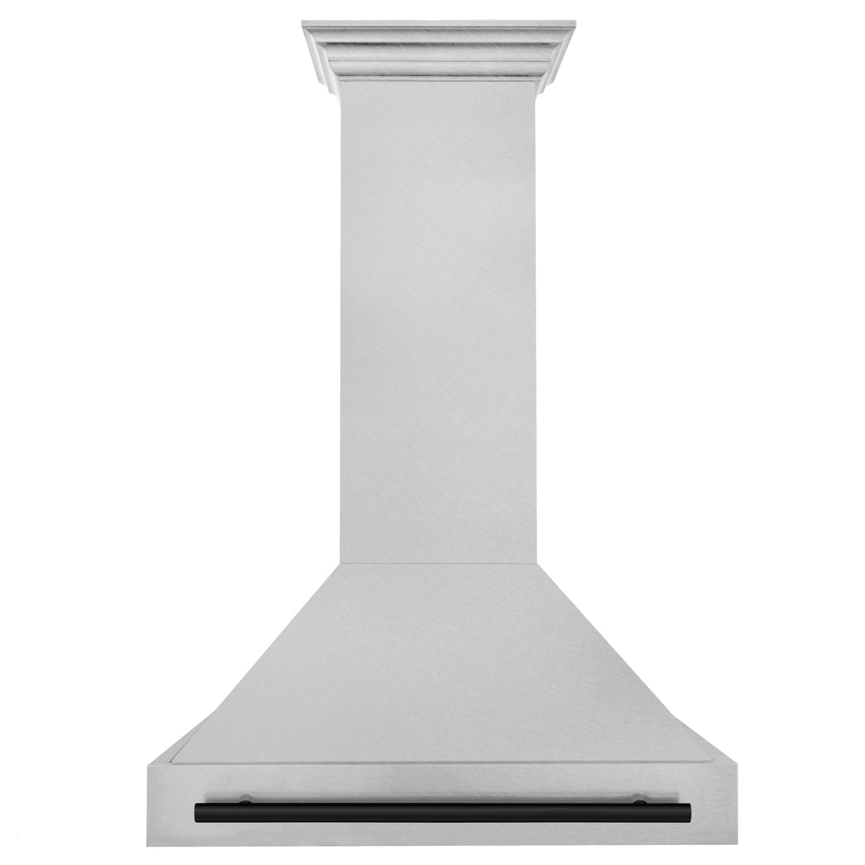ZLINE Autograph Edition 36" Fingerprint Resistant Stainless Steel Range Hood with Matte Black Handle (8654SNZ-36-MB)