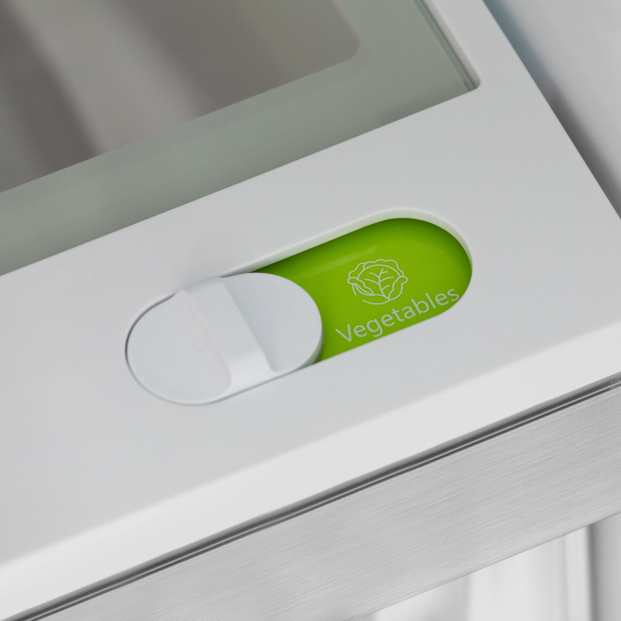 ZLINE Autograph Edition 36 in. 22.5 cu. ft. Counter-Depth French Door Refrigerator with Ice Maker in Fingerprint-Resistant Stainless Steel with Champagne Bronze Modern Handles (RFMZ-36-FCB)