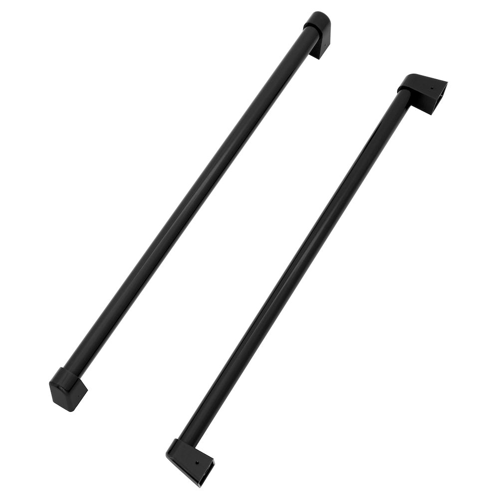 ZLINE Autograph Edition Matte Black Traditional Handles (Set of 4) for Counter-Depth and Standard-Depth Refrigerators (RFMHZ-36-MB)