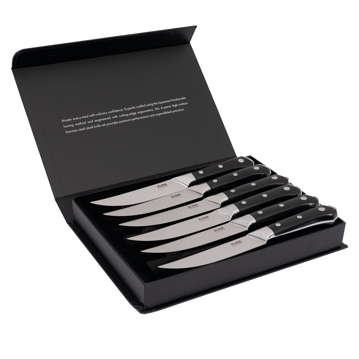 ZLINE 6-Piece Professional German Steel Steak Knife Set (STK-GS-6)