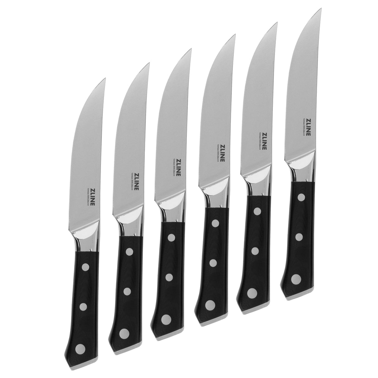ZLINE 6-Piece Professional German Steel Steak Knife Set (STK-GS-6)