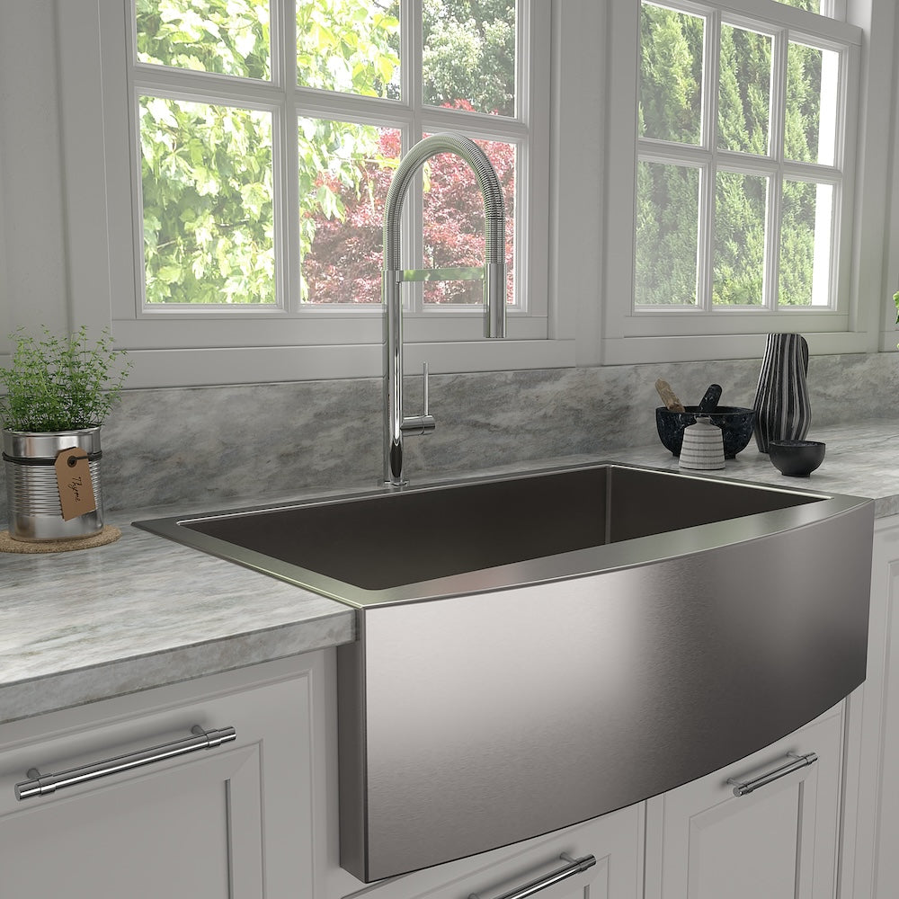 ZLINE Incline Kitchen Faucet in Chrome (INC-KF-CH)