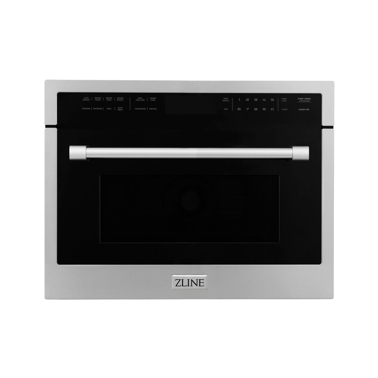 ZLINE 24" 1.6 cu ft. Built-in Convection Microwave Oven in Stainless Steel with Speed and Sensor Cooking (MWO-24)