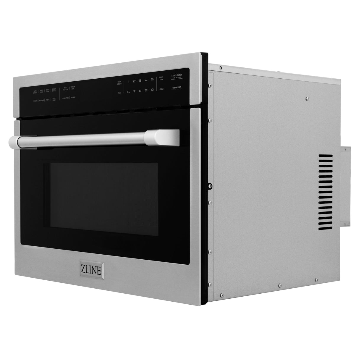 ZLINE 24" 1.6 cu ft. Built-in Convection Microwave Oven in Stainless Steel with Speed and Sensor Cooking (MWO-24)