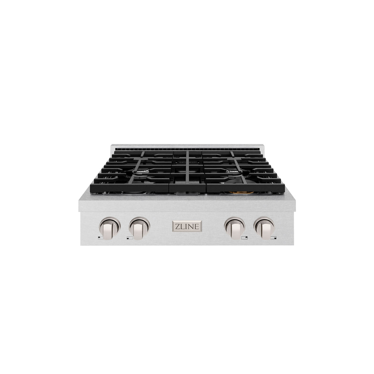ZLINE 30 in. Paramount Gas Rangetop with 4 Burners and Porcelain Cooktop in Satin Stainless Steel (SRTS-30)