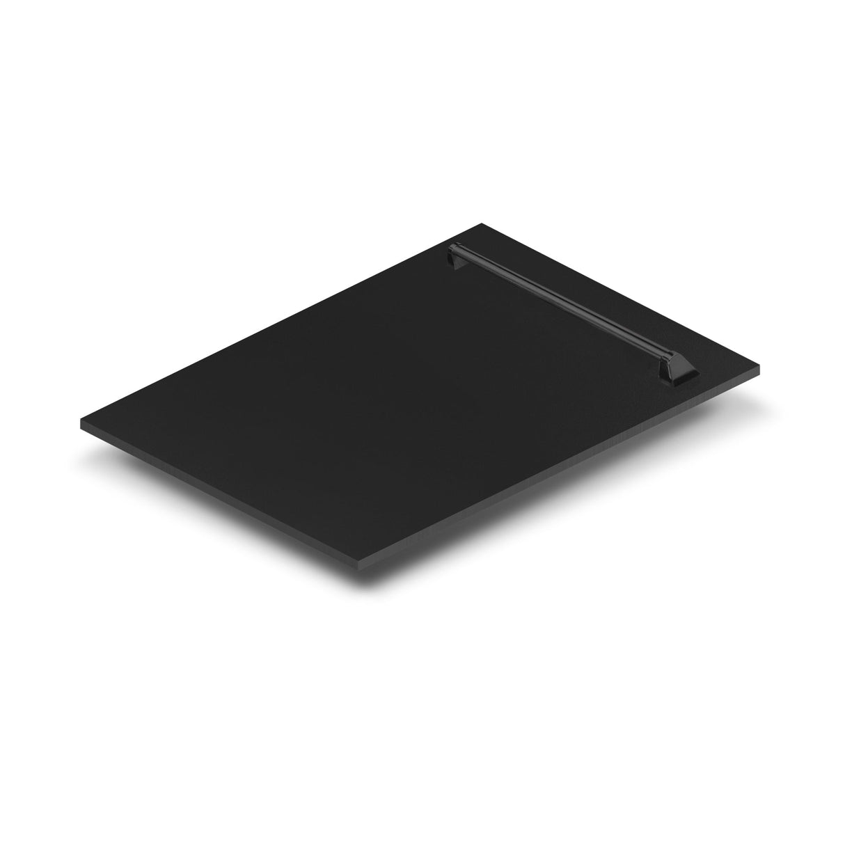 ZLINE 18 in. Dishwasher Panel in Black Stainless Steel with Traditional Handle (DP-BS-18)