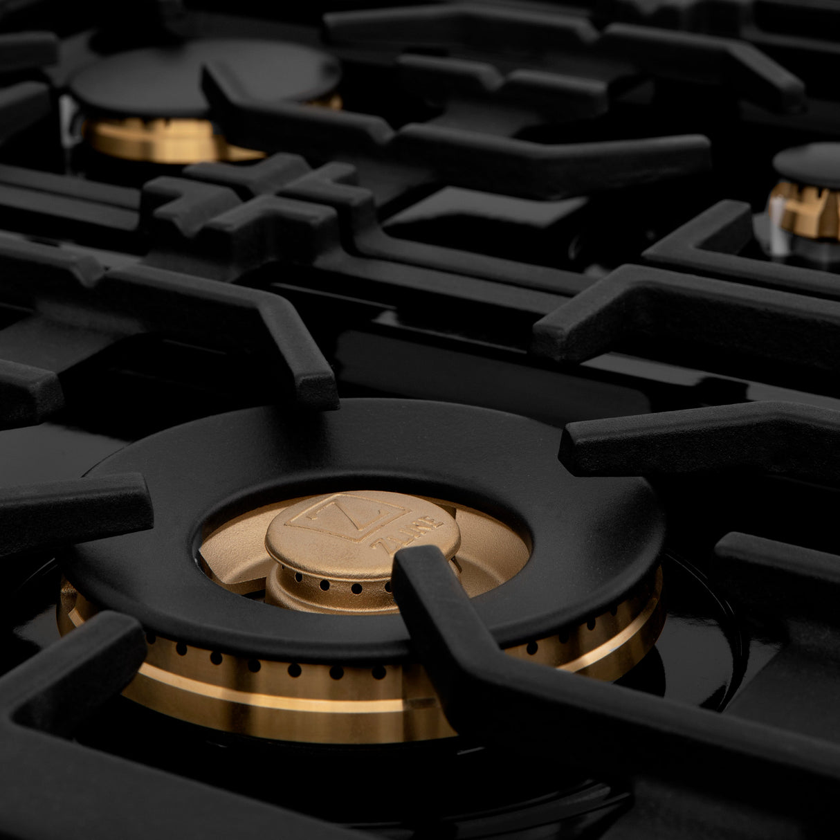 ZLINE 60 in. 7.4 cu. ft. Legacy Dual Fuel Range with 9 Burner Gas Cooktop and 2 Electric Convection Ovens