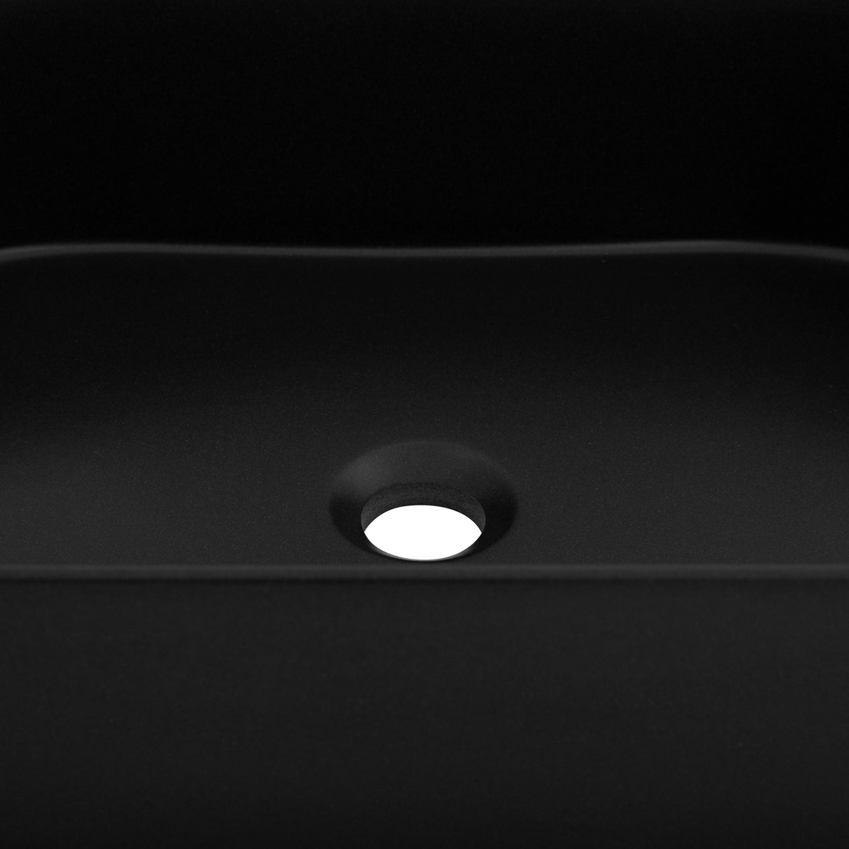 ZLINE 24 in. Siena Oval Vessel Bath Sink in Matte Black (SK-QVO-MB-24)