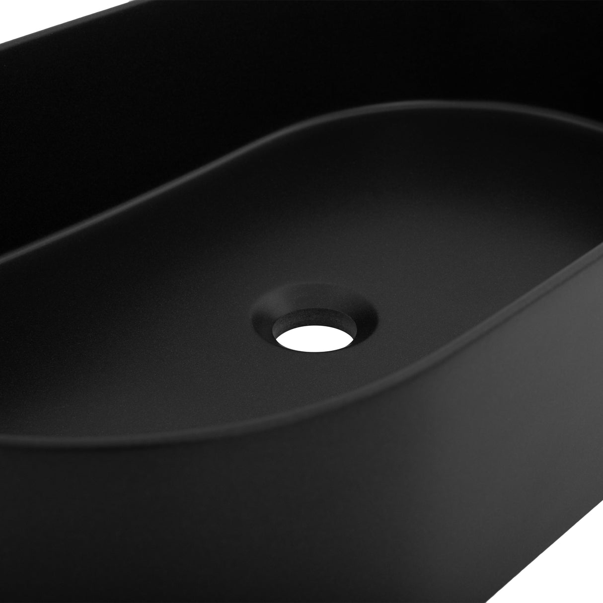 ZLINE 24 in. Siena Oval Vessel Bath Sink in Matte Black (SK-QVO-MB-24)