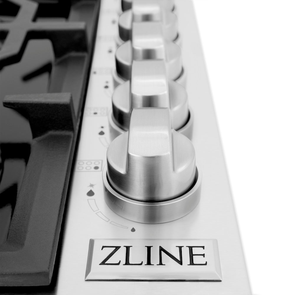 ZLINE 36" Gas Cooktop with 6 Gas Burners (RC36)