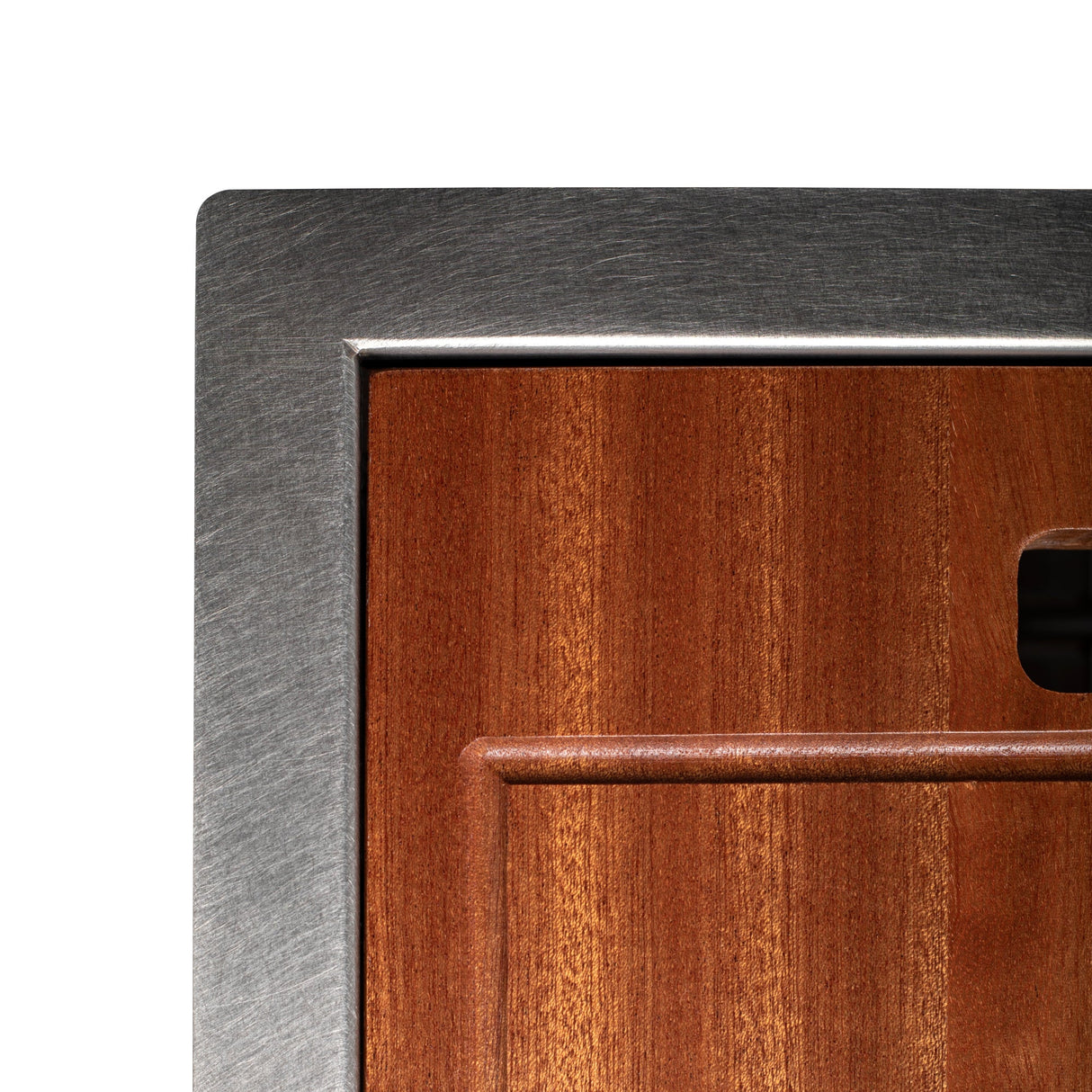 ZLINE 33 in. Garmisch Undermount Single Bowl Satin Stainless Steel Kitchen Sink with Bottom Grid and Accessories (SLS-33S)