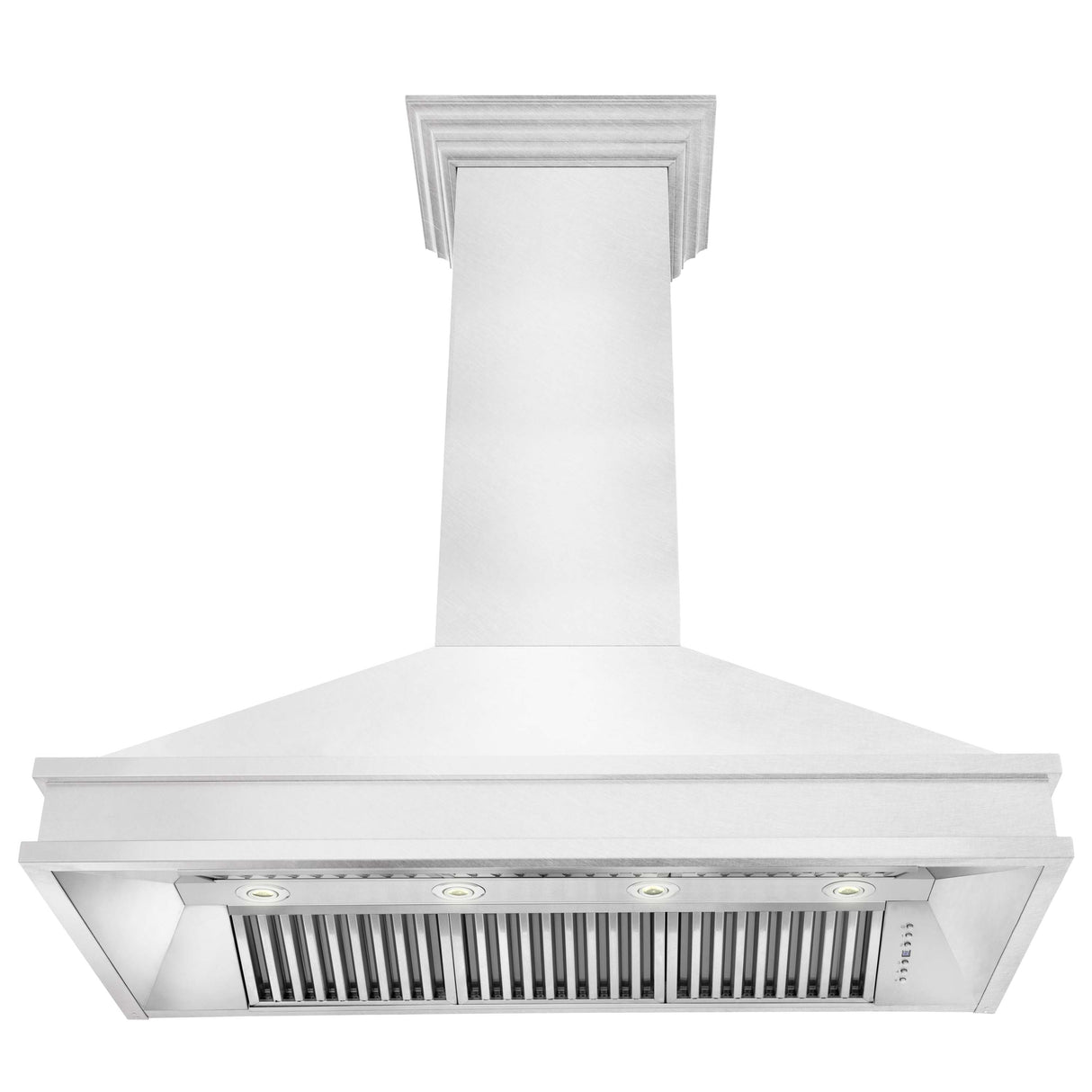 ZLINE 48" Designer Series Wall Mount Range Hood in Fingerprint Resistant Stainless Steel (8656S-48)