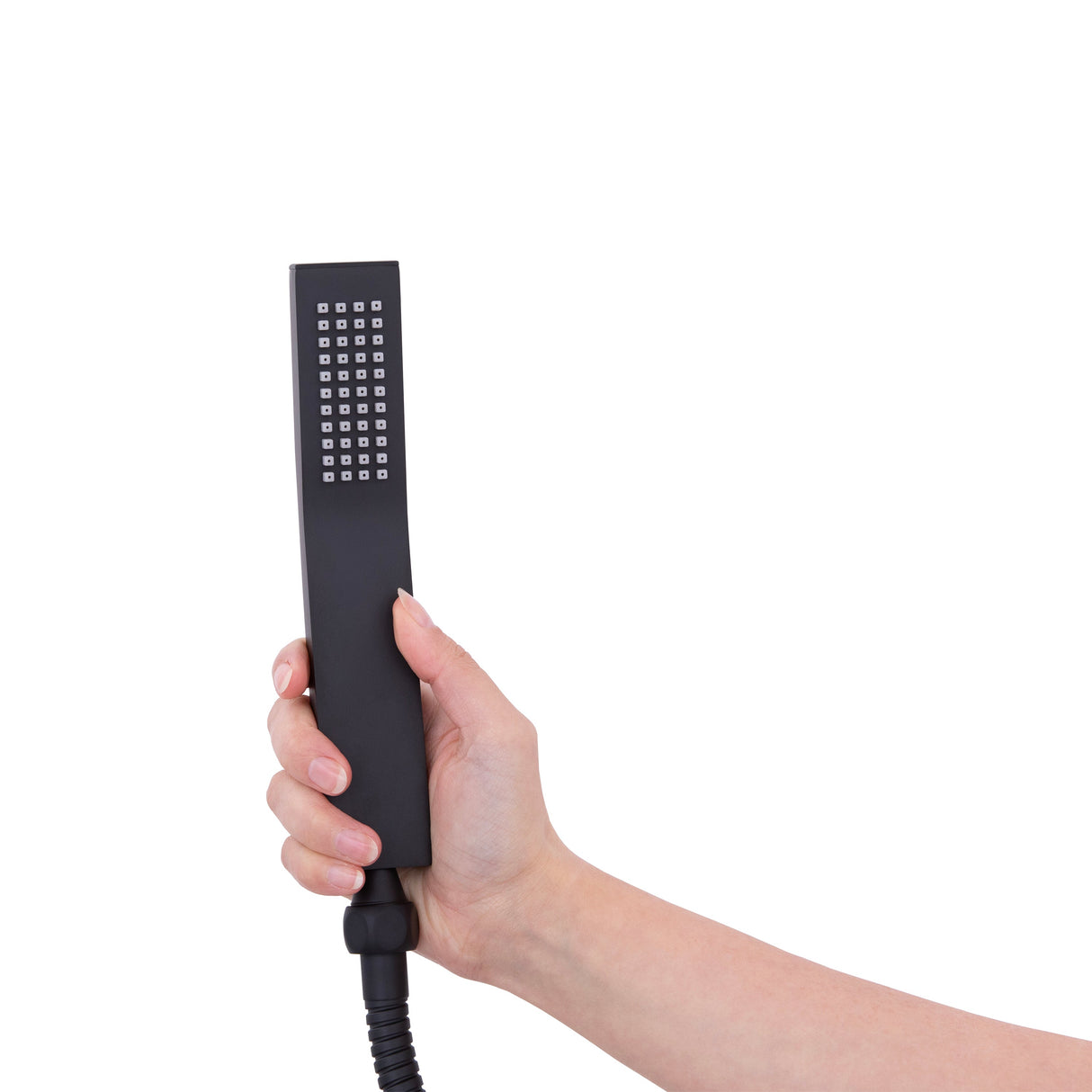 ZLINE Autograph Edition Crystal Bay Thermostatic Shower System in Matte Black (CBY-SHS-T2-MB)