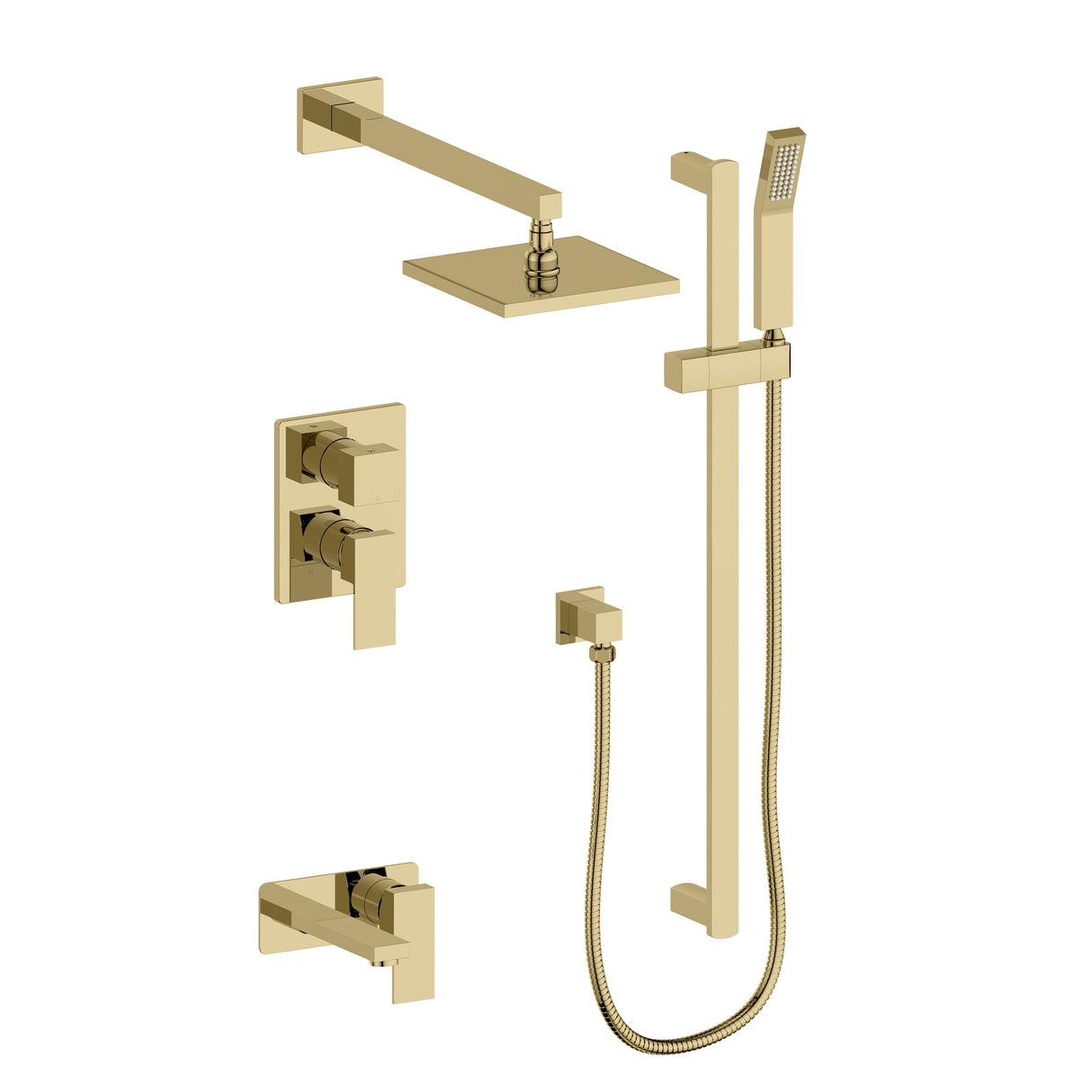 ZLINE Autograph Edition Bliss Shower System in Polished Gold (BLS-SHS-PG)