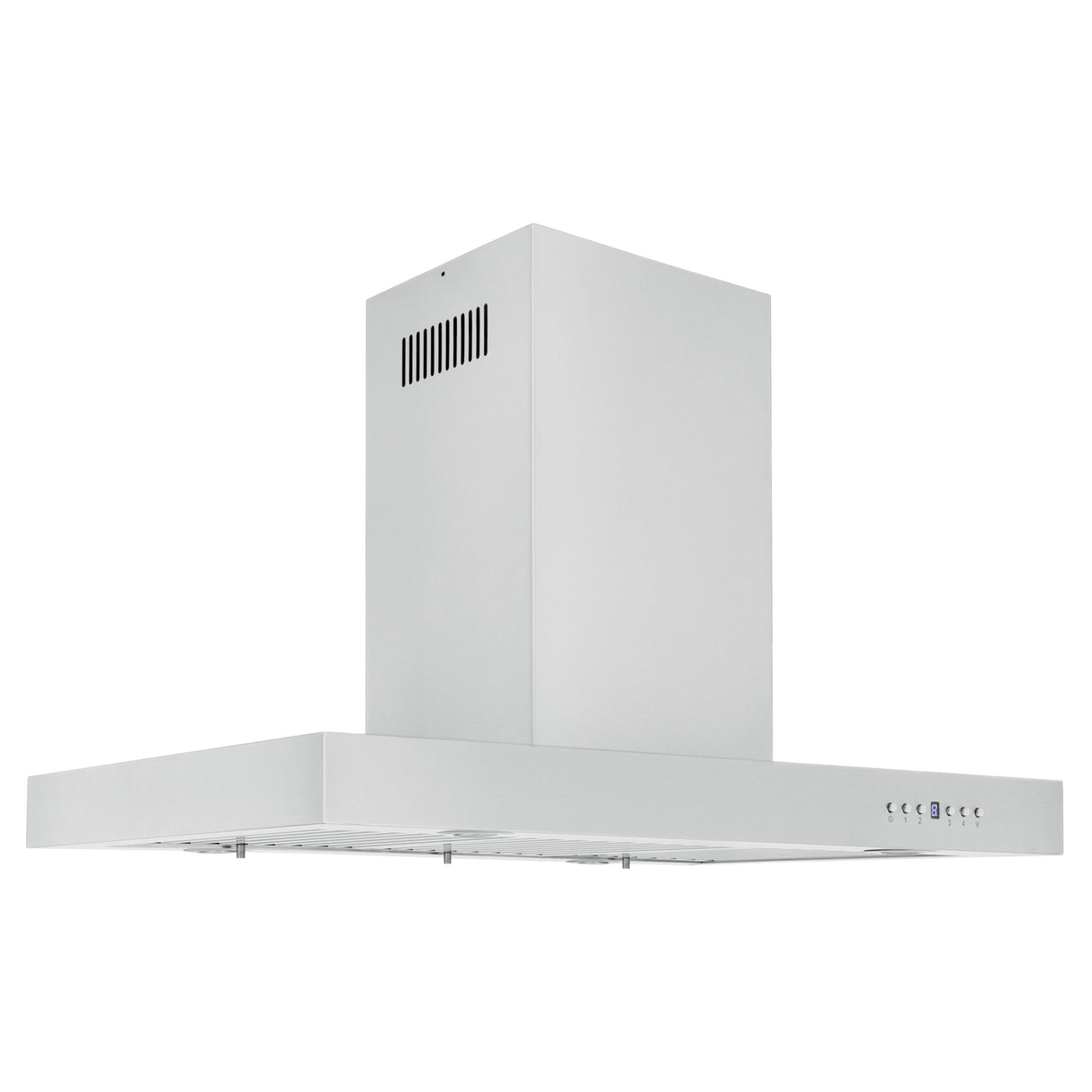 ZLINE 36" Convertible Vent Island Mount Range Hood in Stainless Steel (KE2i-36)