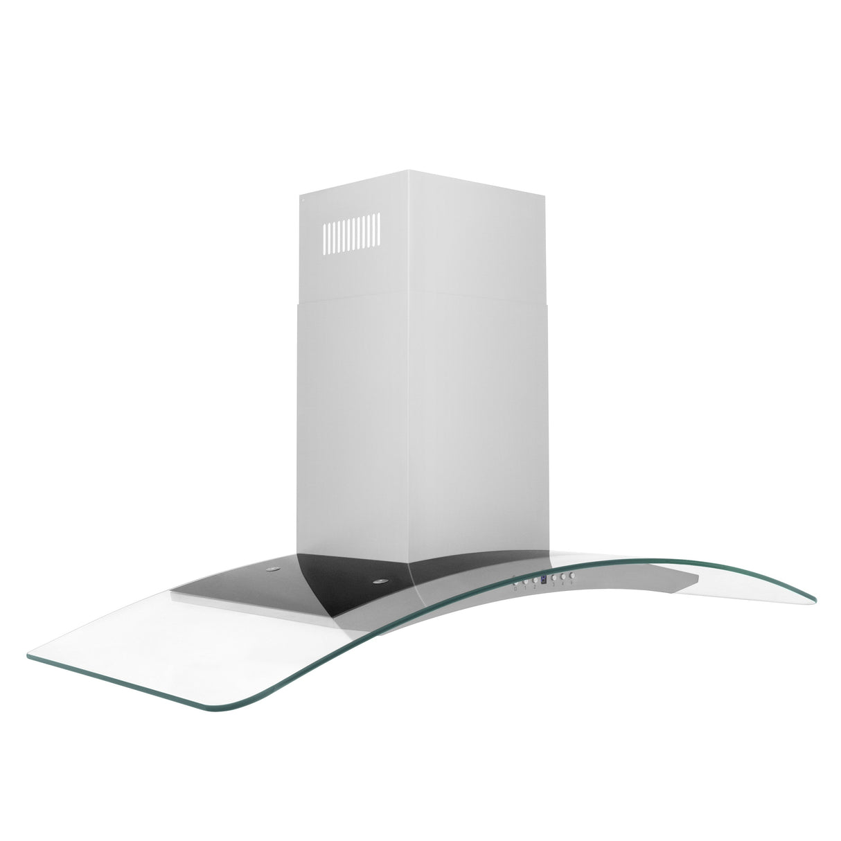 ZLINE 48" Convertible Vent Convertible Vent Wall Mount Range Hood in Stainless Steel & Glass (KN4-48)